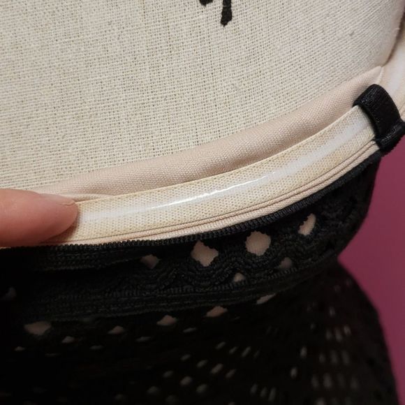 NWOT 💕💕Mystic Black Stretch Lace Dress Size M - Picture 11 of 14